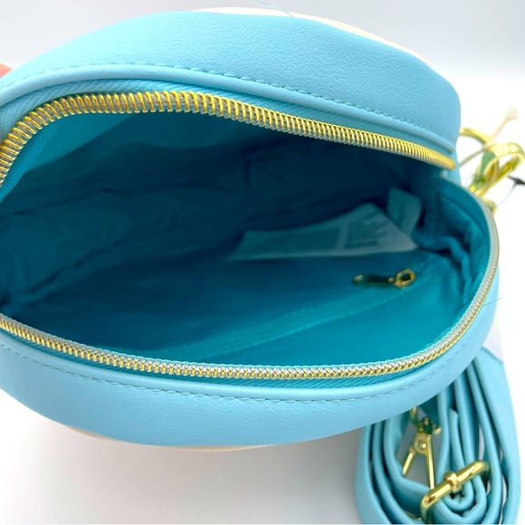 Loungefly Disney Alice in Wonderland Doodle Circle Crossbody Bag NWT - Picture 3 of 3